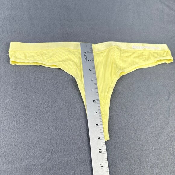 Aeropostale Women’s Size XL Panty Thong Seamless Yellow New Without Tags - Picture 8 of 9